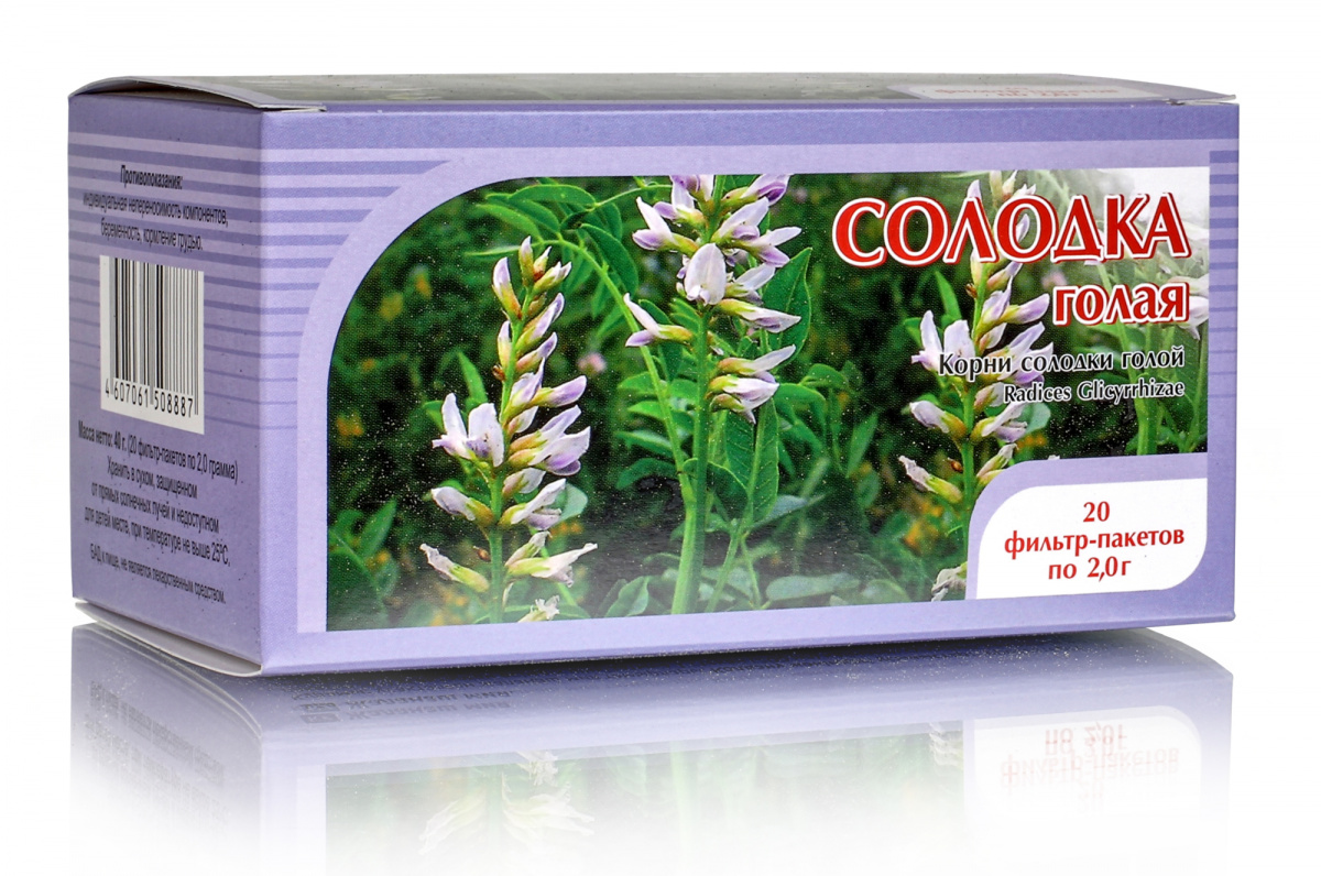 Солодка 20 ф/п по 2,0г