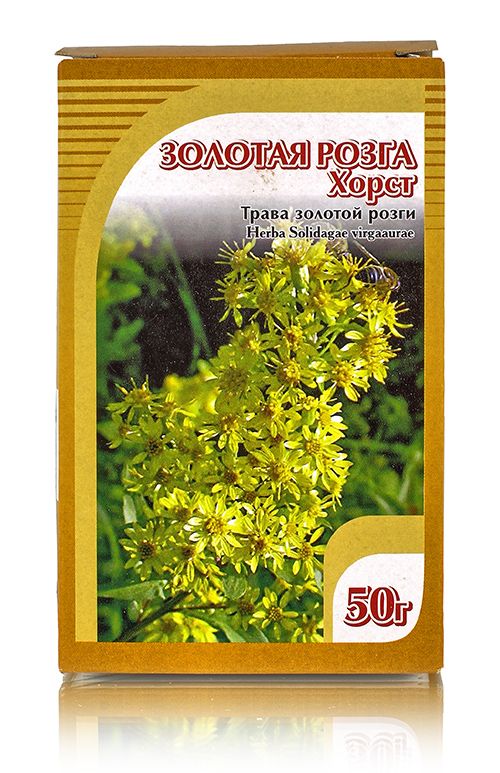 Золотая розга (золотарник), трава 50гр. Хорст