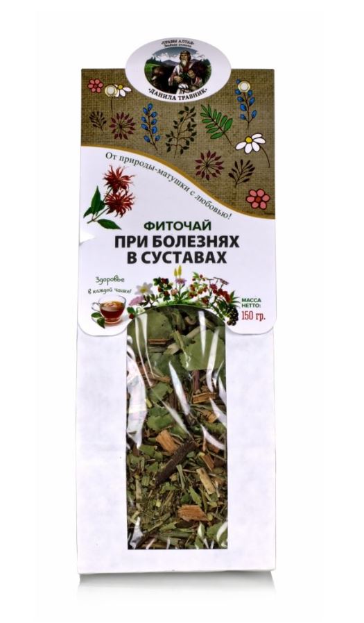 Сбор "Болезни суставов" в бумажной упаковке 150 гр. Данила Травник