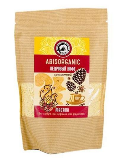 Кедровый кофе Масала 100г ABISORGANIC