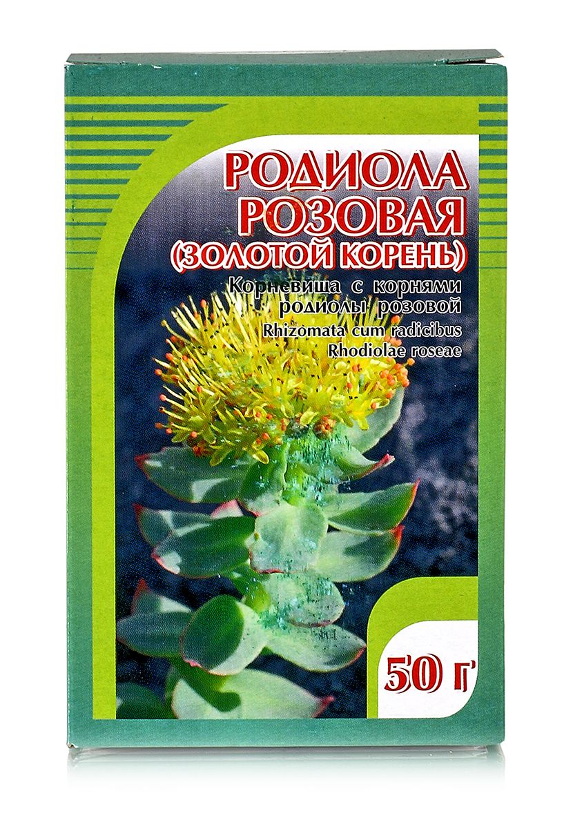 Родиола розовая (золотой корень), корень 50гр. Хорст