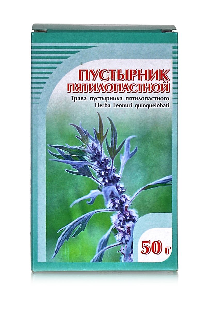 Пустырник пятилопастной, трава 50гр. Хорст