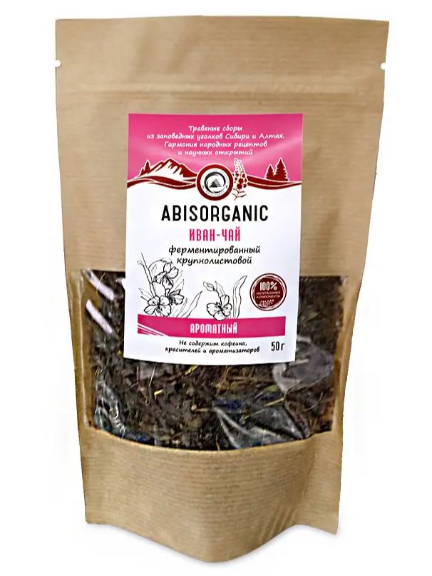 Иван-чай крупнолистовой 50 г ABISORGANIC