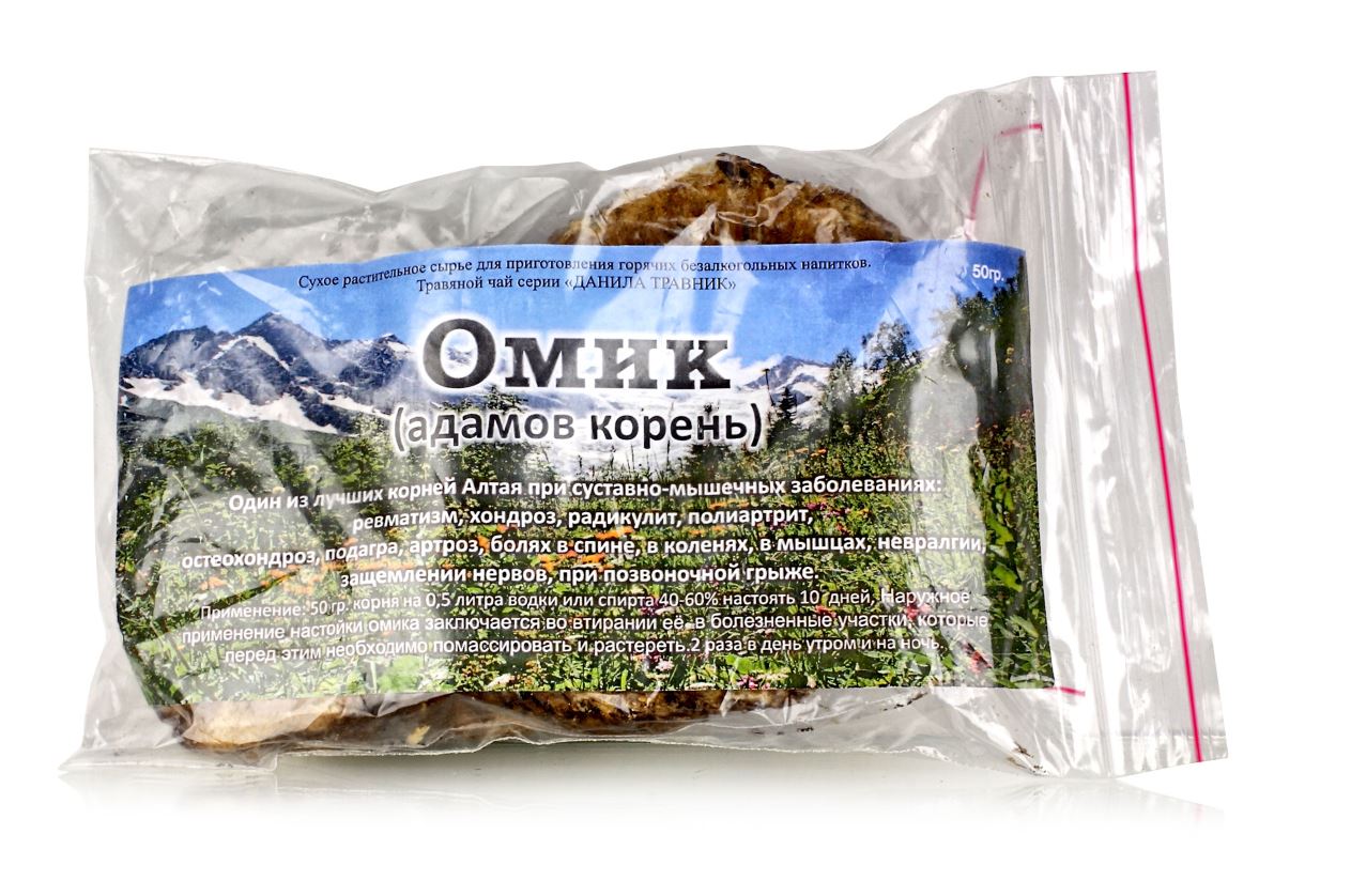 Омик (Адамов корень) 50 гр - травяной чай. Шорохов Д. В.