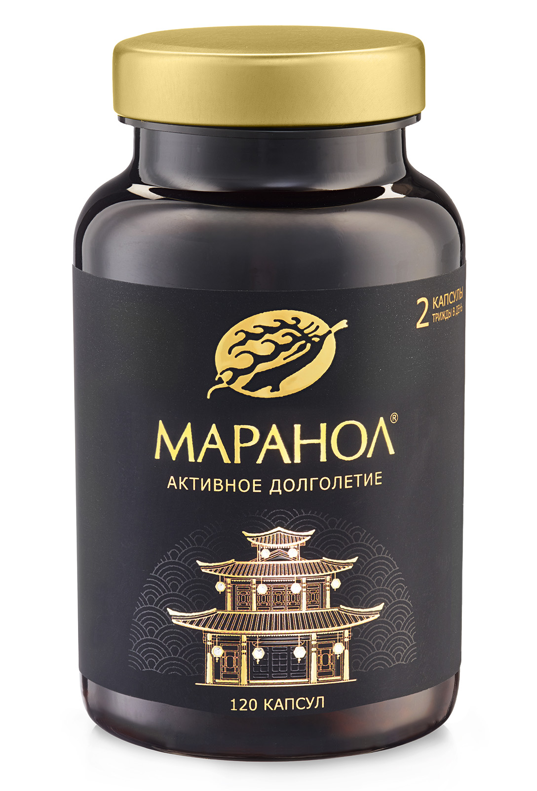Маранол. Активное долголетие №120*0,2гр. флакон БАД Пантопроект