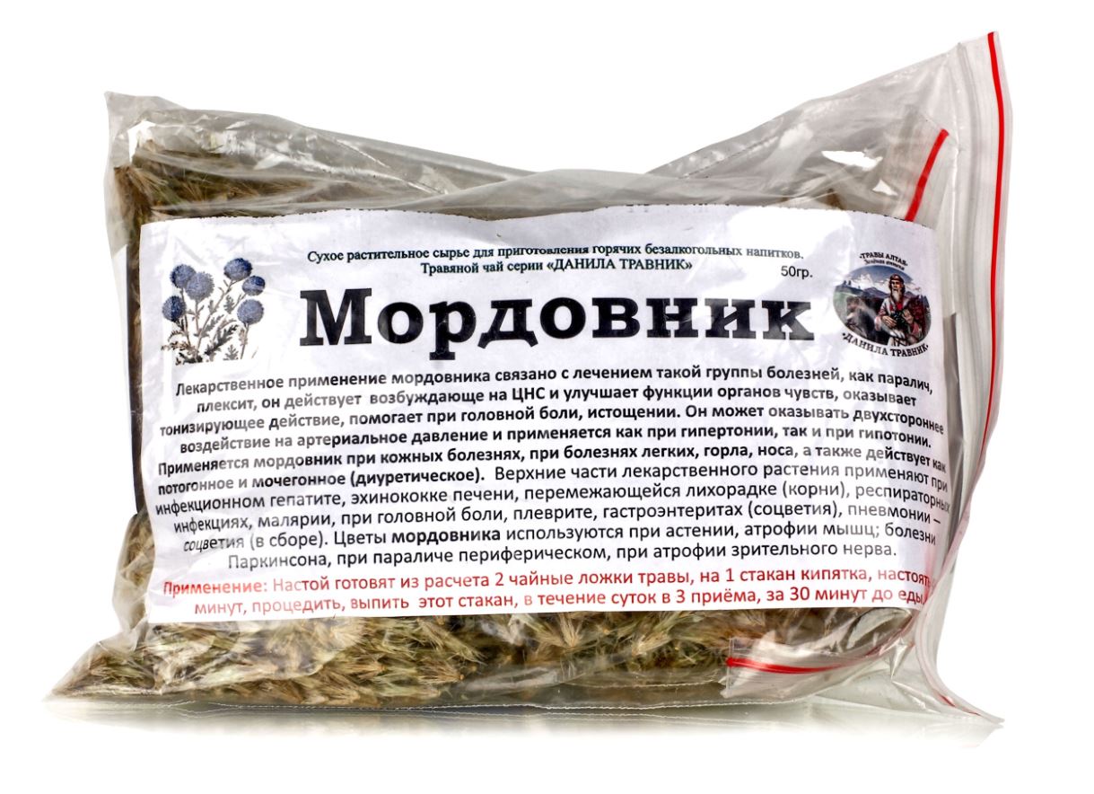 Мордовник - травяной чай 50 гр. Шорохов Д. В.