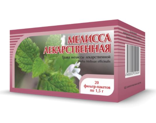 Мелисса лекарственная 20 ф/п по 1,5г Хорст