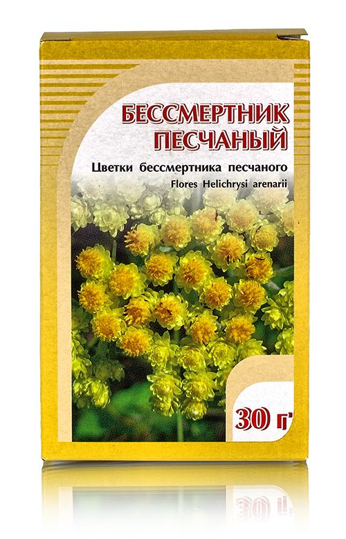 Бессмертник песчаный, цветки 30гр. Хорст