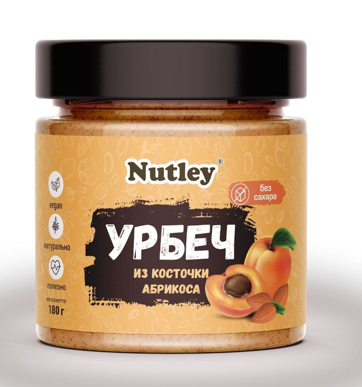Урбеч из косточки абрикоса 180 гр Nutley