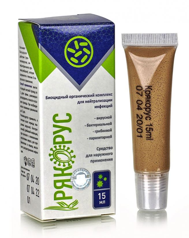 Крякорус крем-бальзам (для нейтрализации инфекции) 15мл