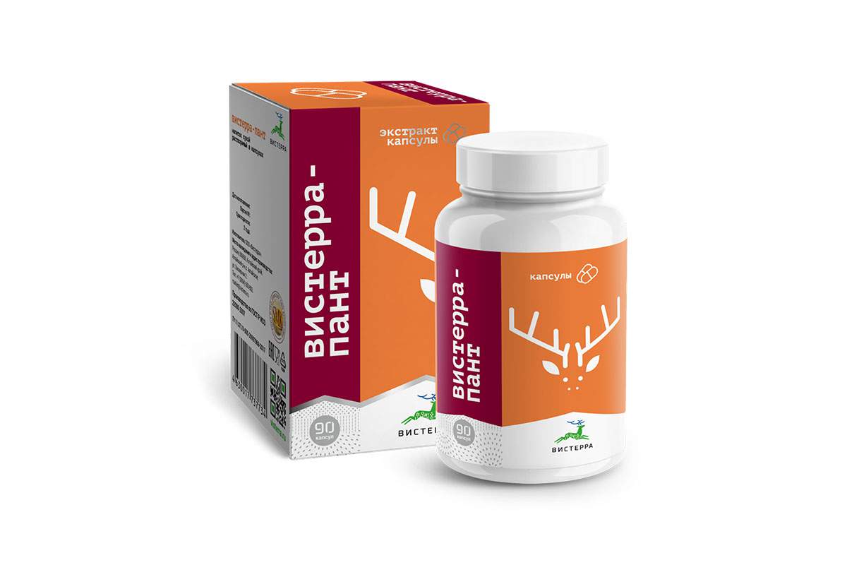 Экстракт "Вистерра-пант". 90капсул. 36г.