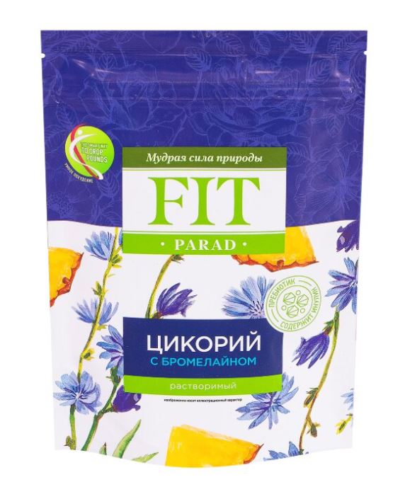 Цикорий 100 г с бромелайном  (дойпак) ФитПарад