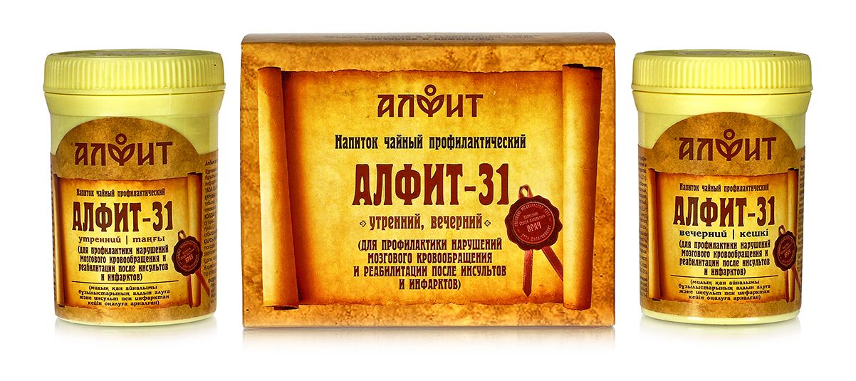 Алфит 31 (После Инсультов и Инфарктов) №60*2гр. Гален