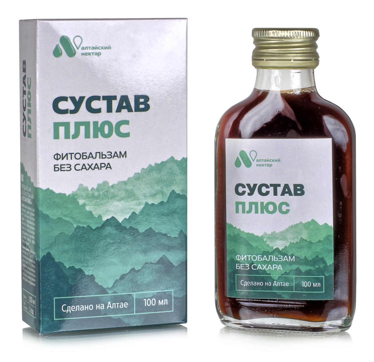 Фитобальзам "СУСТАВ +" (без сахара) 100мл