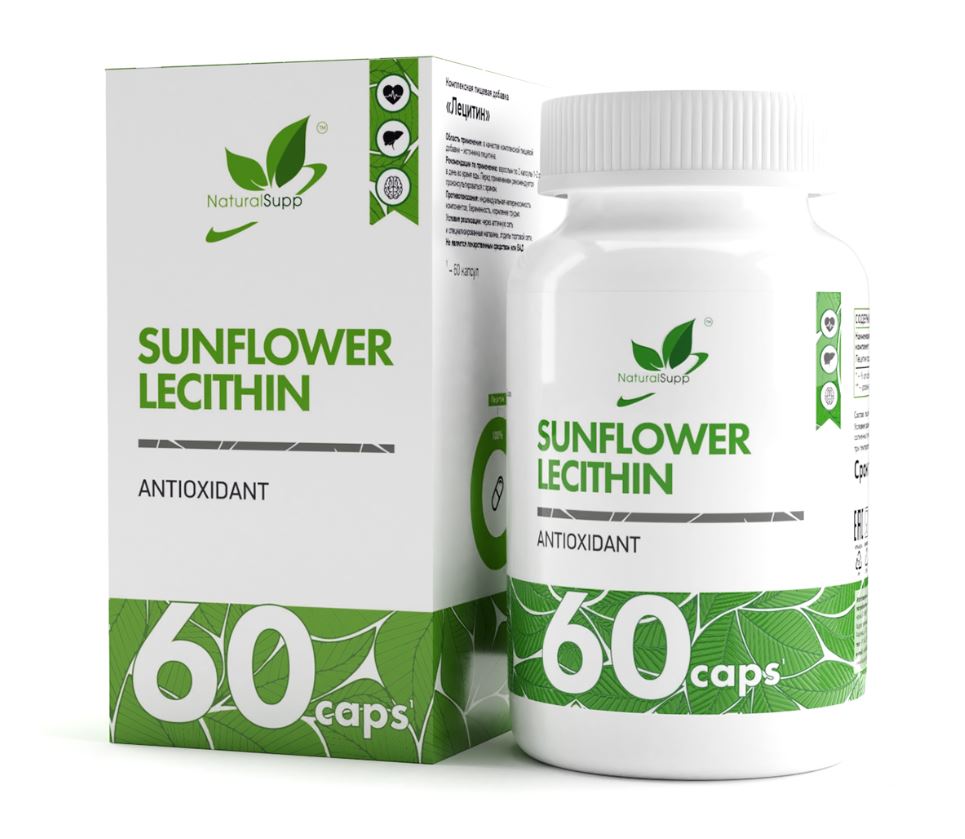 Лецитин 60 капс. NaturalSupp