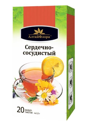 Чайный напиток "Сердечно-сосудистый"  20 ф/п * 1,5 гр.