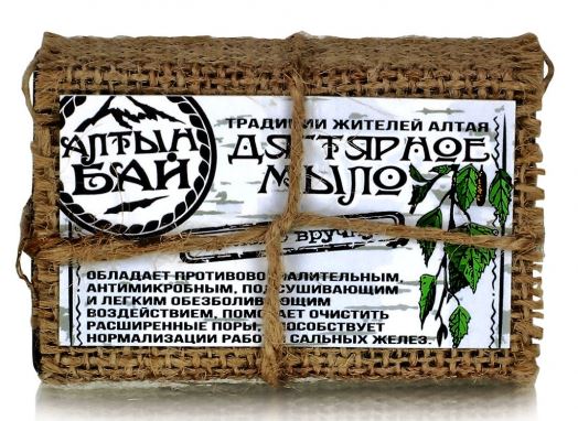 Мыло "Дегтярное" 80 гр АлтынБай