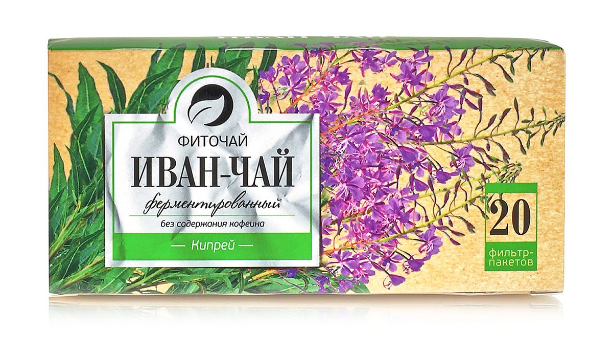 Фиточай "Иван-чай" 20 фильтр-пакетов по 1.2гр.