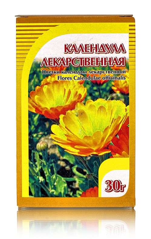 Календула лекарственная, цветки 30гр. Хорст